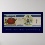 Bare Foot Boy Poster