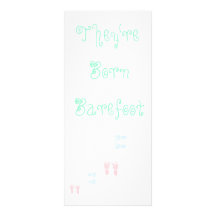 Barefoot Books Promotional Post Cards- Newborn Rack Cards