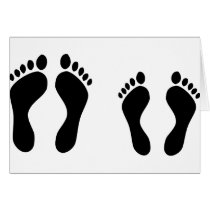 barefoot sleeping icon cards