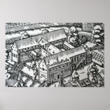 Barfüsserkloster - Zurich 1576 Posters