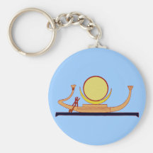 Barge de lune égyptienne moon rowing boat egypt sk porte-clefs