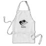 BARISTA APRON: PENCIL DRAWING, COFFEE CUP