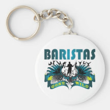 Baristas Gone Wild Key Chains