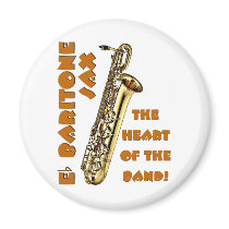 Baritone Sax Magnets