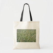 Barley stalks canvas bag