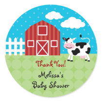 Barn Animals Favour Sticker stickers