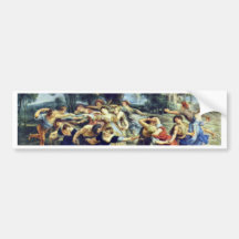 Barn Dance By Rubens Peter Paul (Best Quality) Bumper Stickers