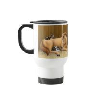 Barn Friends Horse Travel Mug