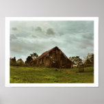 Barn in the Morning Poster