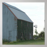 barn n windmill Poster