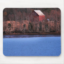 Barn on the Water Mouse Pad