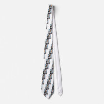 Barn Owl, Farmhouse and Barn Tie