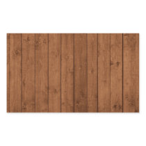 Barn Wall Made of Old Wooden Planks 2 Rectangle Sticker