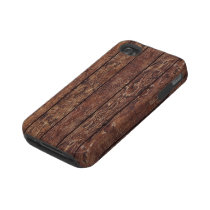Barn Wall Made of Old Wooden Planks Iphone 4 Tough Case