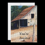 Barn, You're  Invited invitations