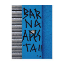 Barna apesta!! postcard