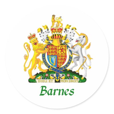Barnes Shield of Great Britain Stickers by NameGame