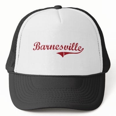 Barnesville Ohio Classic Design Mesh Hat by cityshirt