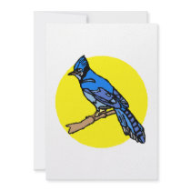 Barney Blue Jay Custom Invites