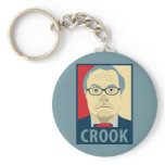 Barney Frank Hope Crook Keychain