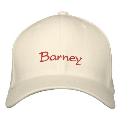 Barney Name Cap / Hat by toppings
