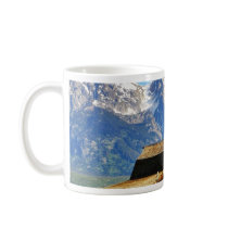 Barns Grand Tetons Mountains Coffee Mugs