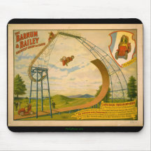 Barnum 1905 et affiche Mousepad de Bailey Tapis De Souris
