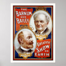 Barnum et exposition de Bailey plus grande sur ter Affiches