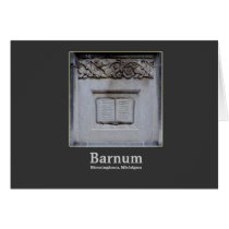 Barnum Note Card cards