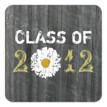 Barnwood & Daisy 2012 Graduation Sticker