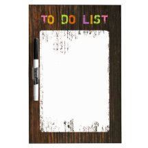 Barnwood Inspired Medium Dry Erase Board