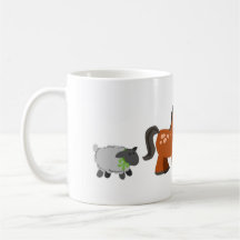 Barnyard Parade Coffee Mugs