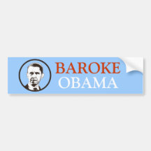 Baroke Obama Adhésif Pour Voiture
