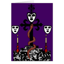 Baron Samedi's Ritual Symbol Card