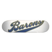 Barons Script Skateboard