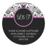 Baroque Elegance Address Label Envelope Seal