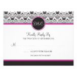 Baroque Elegance Wedding Reply Card Custom Invitations