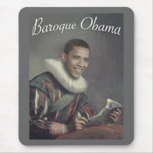 Baroque Obama Mousepad