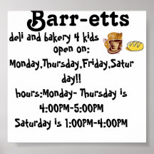 Barr-etts Affiches