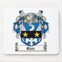 Barr Family Crest Mouse Pads