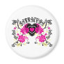 Barracuda Heart Refrigerator Magnet