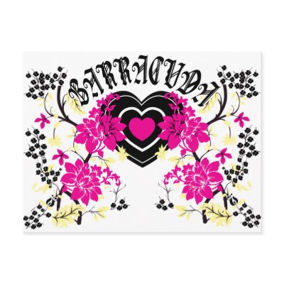 Barracuda Heart Post Cards by CityRoyalty