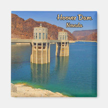 Barrage de Hoover et Lake Mead Aimants Pour Réfrigérateur