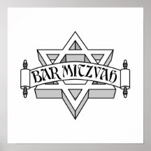 Barre Mitzvah Affiches