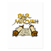 Barre Mitzvah Cartes Postales