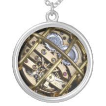 Barred Gears Necklace