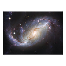 Barred Spiral Galaxy NGC 1672 Constellation Dorado Photographic Print