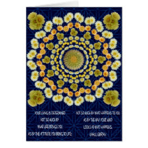 Barrel Cactus Mandala 1 as Card