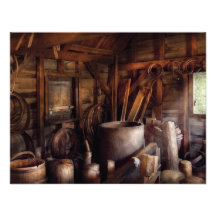 Barrel Maker - In the back of the barrel makers sh Announcement