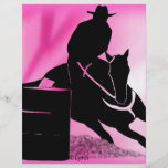 Barrel Racer 202 Personalized Flyer
